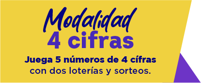 Modalidad 4 cifras