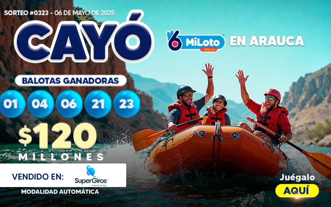 𝐏𝐎𝐑 𝐏𝐑𝐈𝐌𝐄𝐑𝐀 𝐕𝐄𝐙 𝐔𝐍 𝐆𝐀𝐍𝐀𝐃𝐎𝐑 𝐃𝐄 𝐌𝐈𝐋𝐎𝐓𝐎 𝐄𝐍 𝐀𝐑𝐀𝐔𝐂𝐀