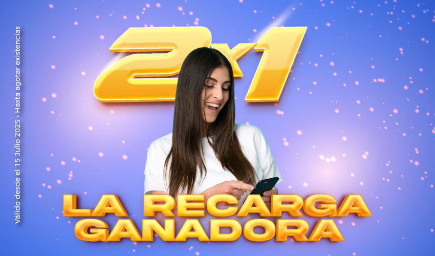 2X1 LA RECARGA GANADORA