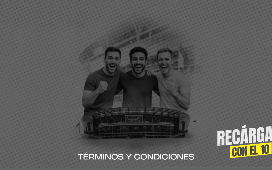 Recárgate con el 10 y gana con BetPlay